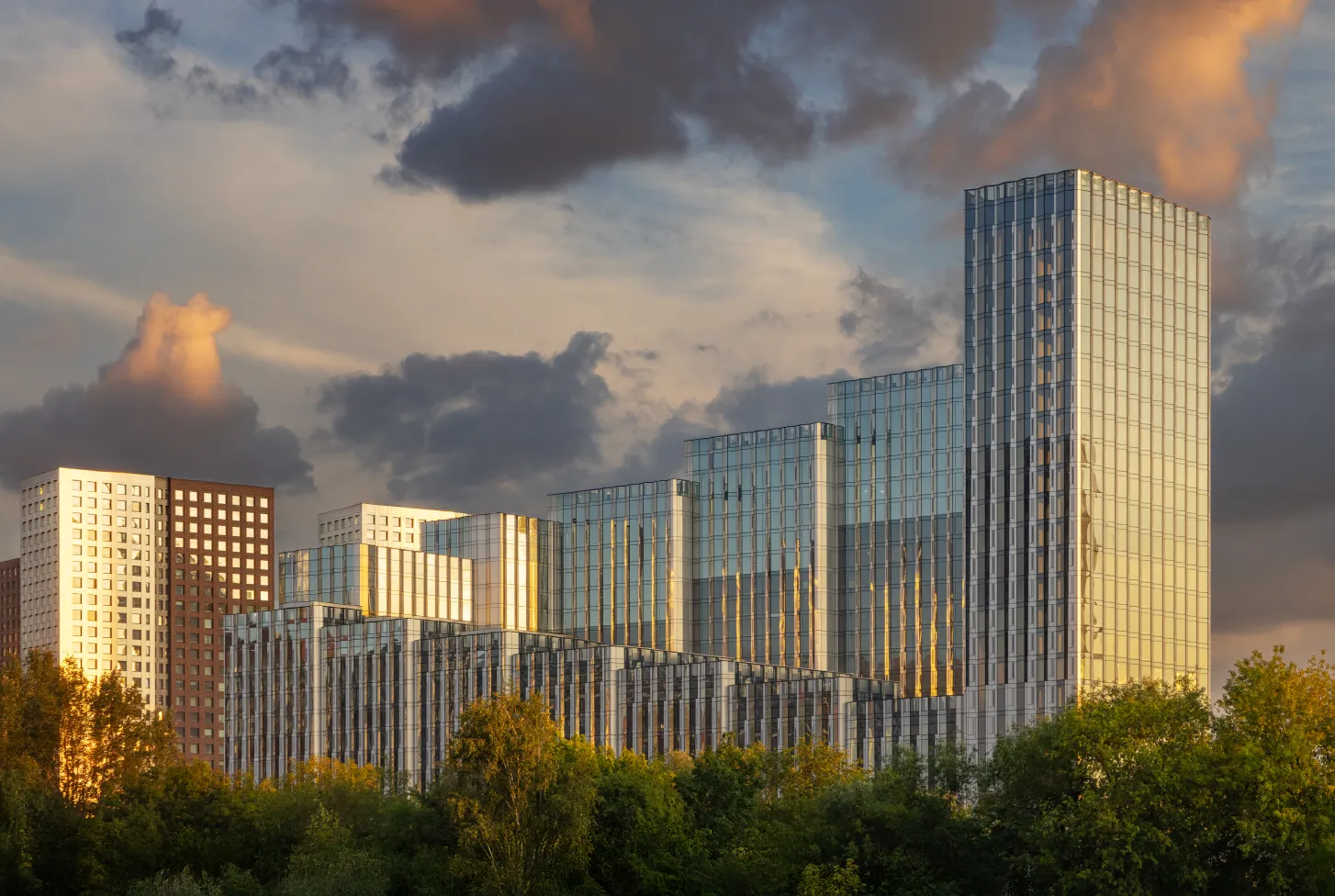 Из 75% квартир ЖК Береговой открывается панорамный вид на Москву-реку